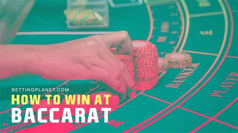 how to win in baccarat strategy|How to Win at Baccarat: Strategy & Tips .